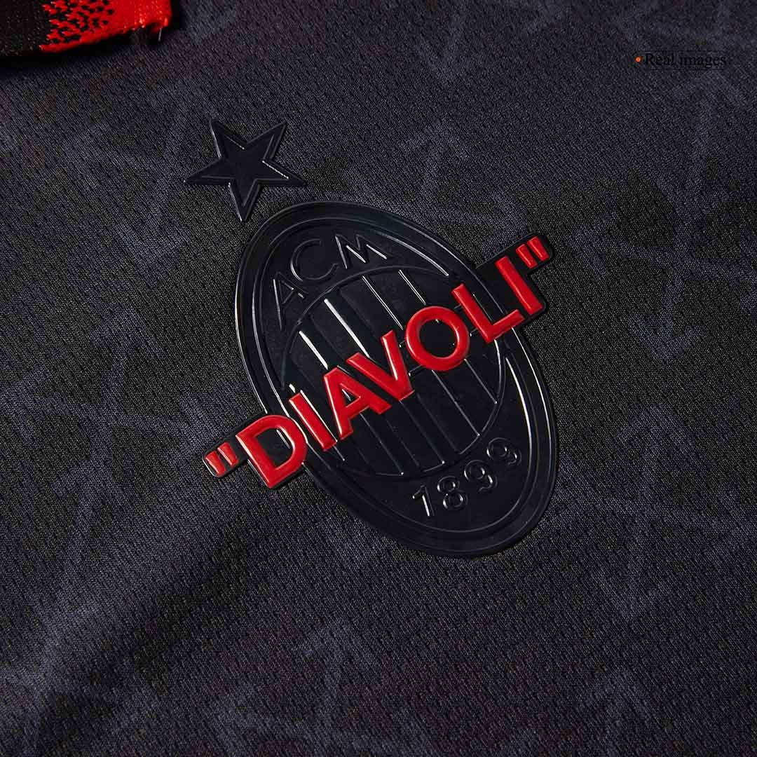 Men's AC Milan "THEO" #19 Fourth Jersey 24/25 - Image 8