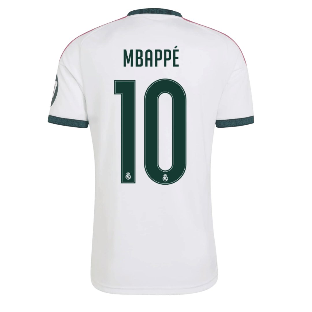 Men's Real Madrid MBAPPÉ #10 Home Player Version Jersey 26/27 - Image 2