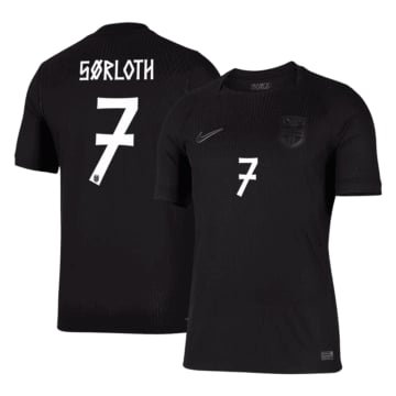 Men's Authentic Nike Norway Away Jersey 2026 SØRLOTH #7