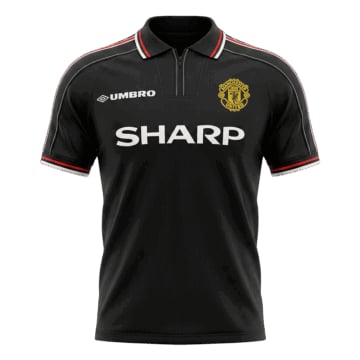 Men's Replica Umbro Manchester United Away Jersey 1998