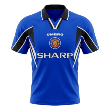 Men's Replica Umbro Manchester United Third Jersey 96/97
