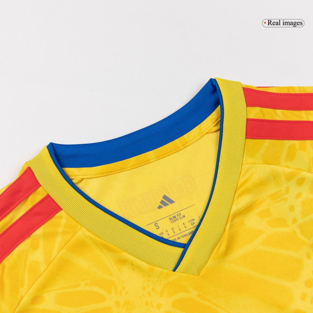 Men's Replica adidas Colombia Home Jersey 2026 JAMES #10 - Image 5