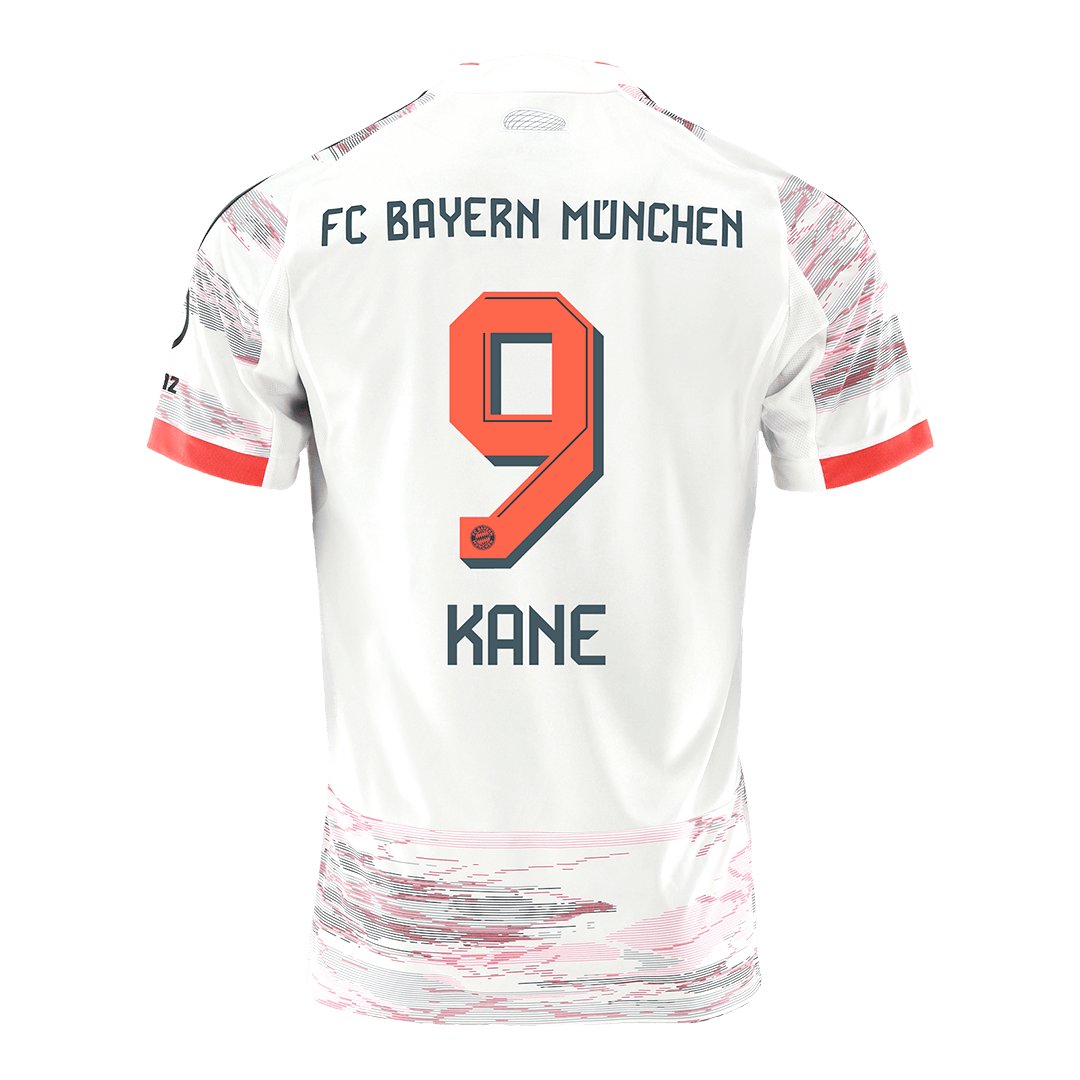 Men's Replica adidas Bayern Munich Away Jersey 25/26 KANE #9 - Image 3