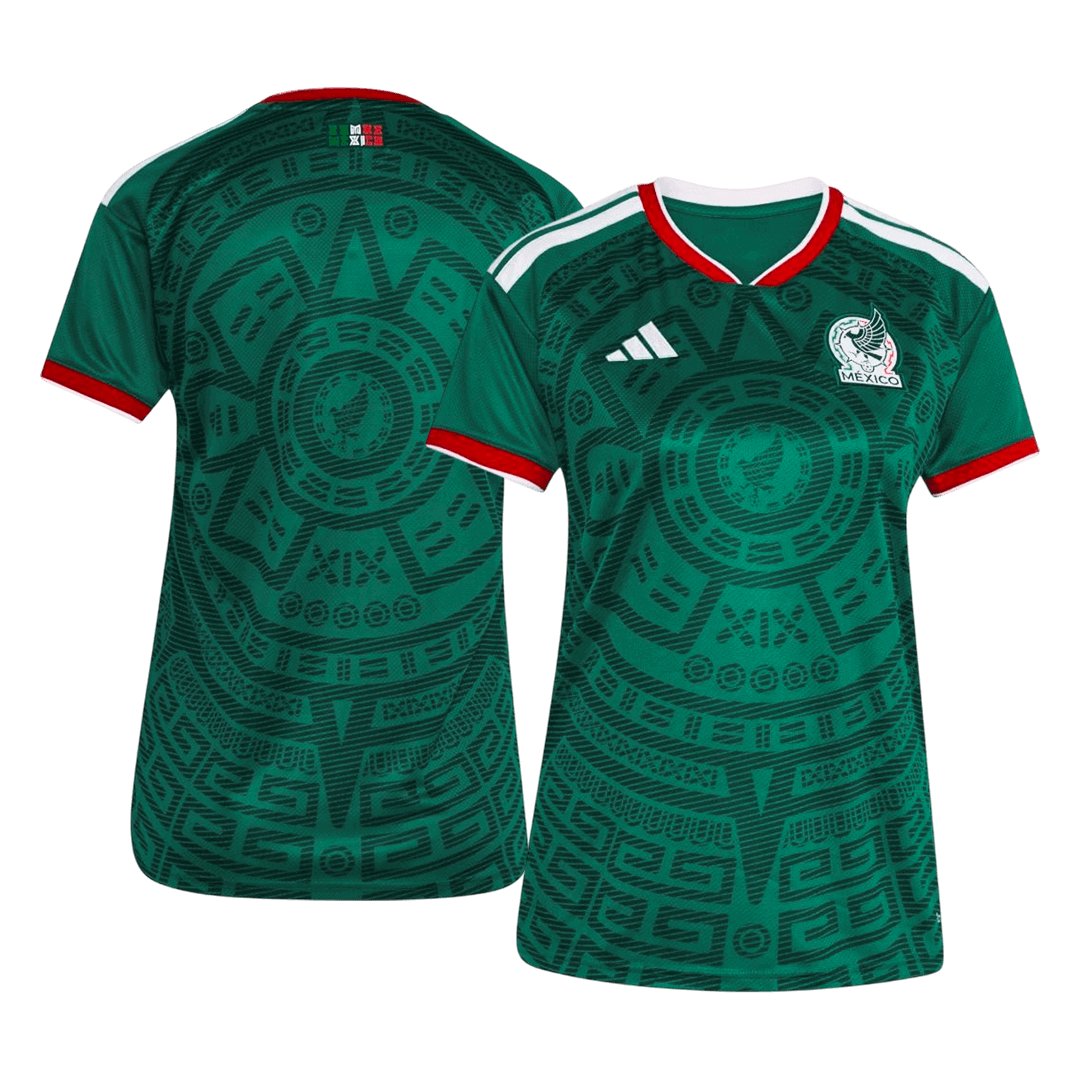 Women's Replica adidas Mexico Home Jersey 2026 - Image 3