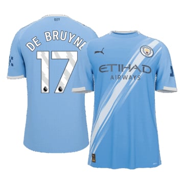 Men's Manchester City DE BRUYNE #17 Home Jersey 25/26