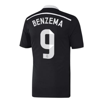 Men's Real Madrid BENZEMA #9 Third Jersey 14/15