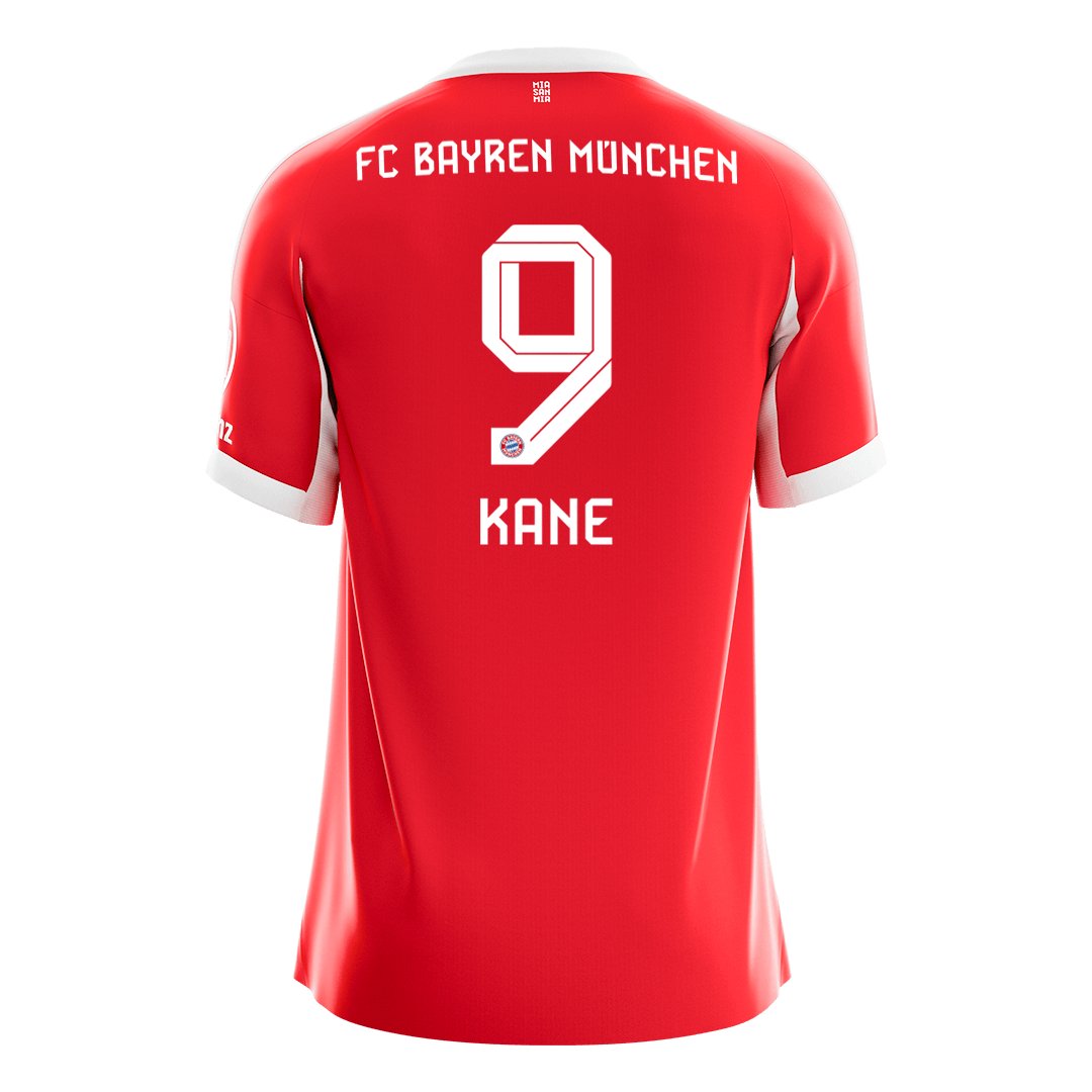 Men's Bayern Munich KANE #9 Home Jersey 25/26 - Image 2
