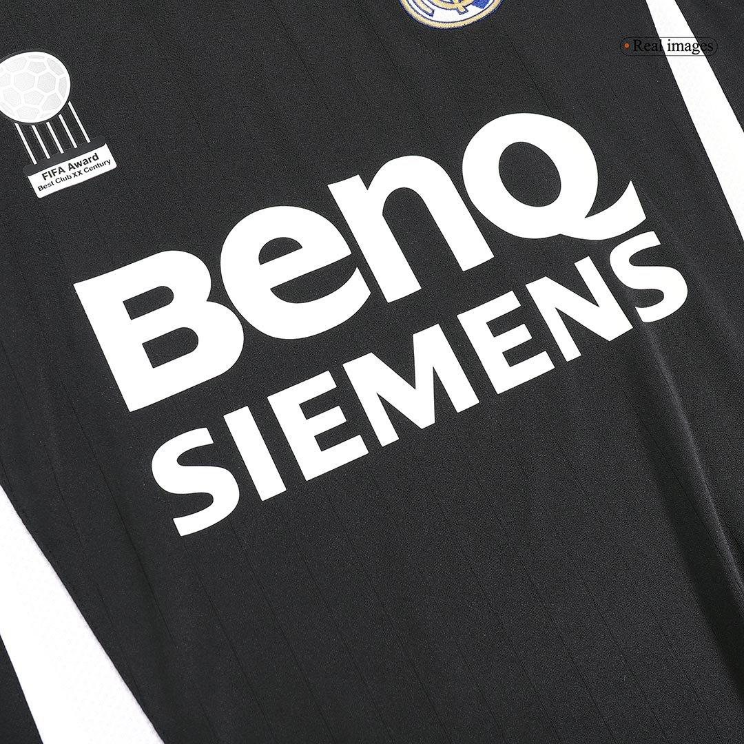 Men's Replica adidas Real Madrid Away Long Sleeve Jersey 06/07 RAUL #7 - Image 7