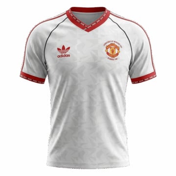 Men's Replica adidas Manchester United Away Jersey 1991