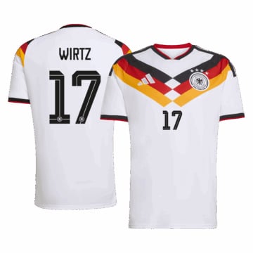 Men's Replica adidas Germany Home Jersey 2026 WIRTZ #17