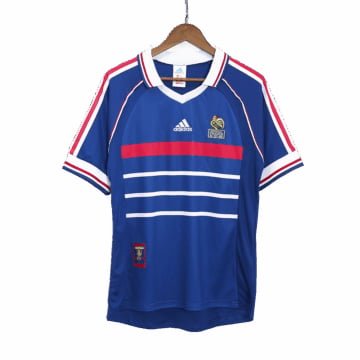Men's Replica adidas France Home Jersey 1998