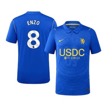 Men's Replica Nike Chelsea FC Home Jersey 26/27 ENZO #8