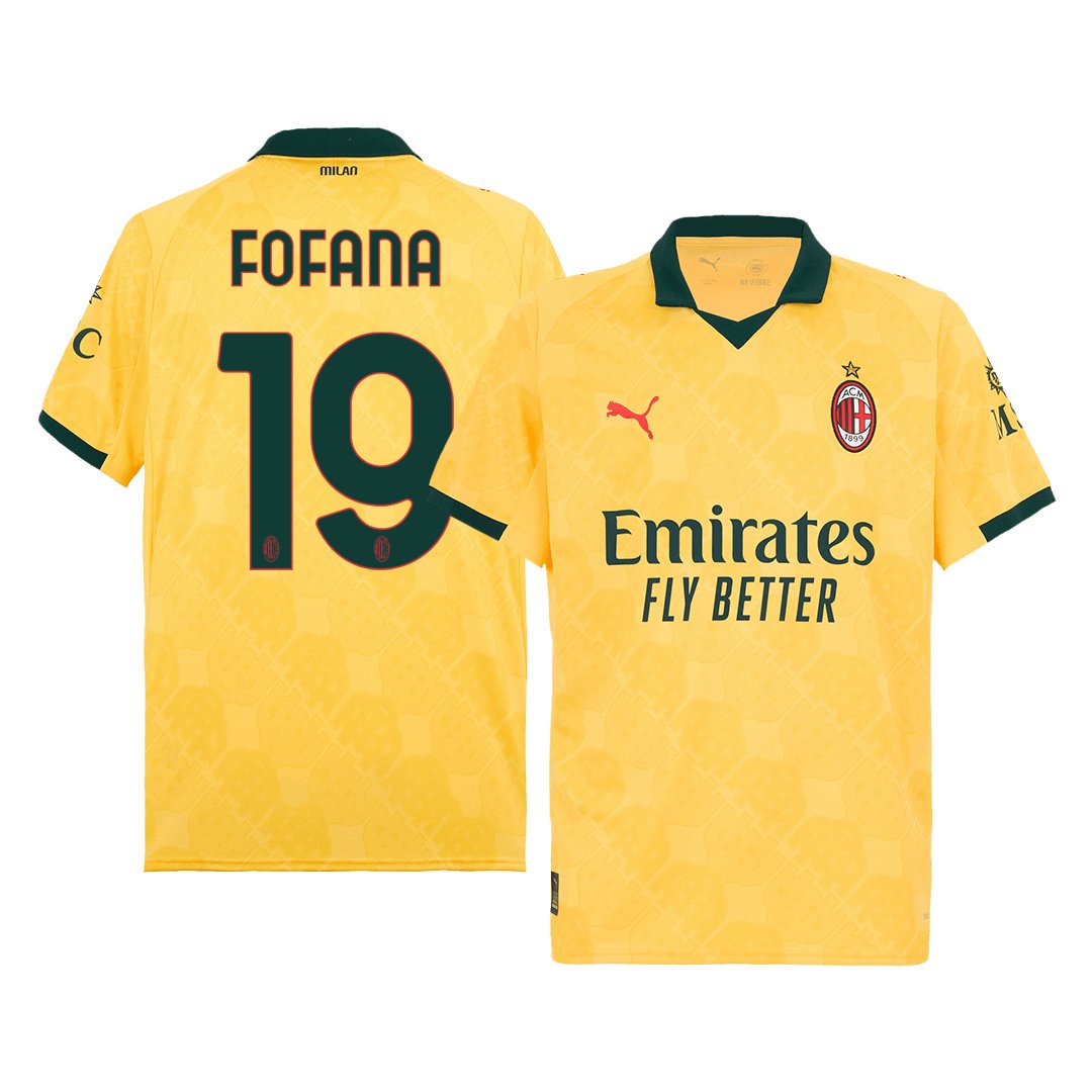 Men's AC Milan FOFANA #19 Third Jersey 25/26