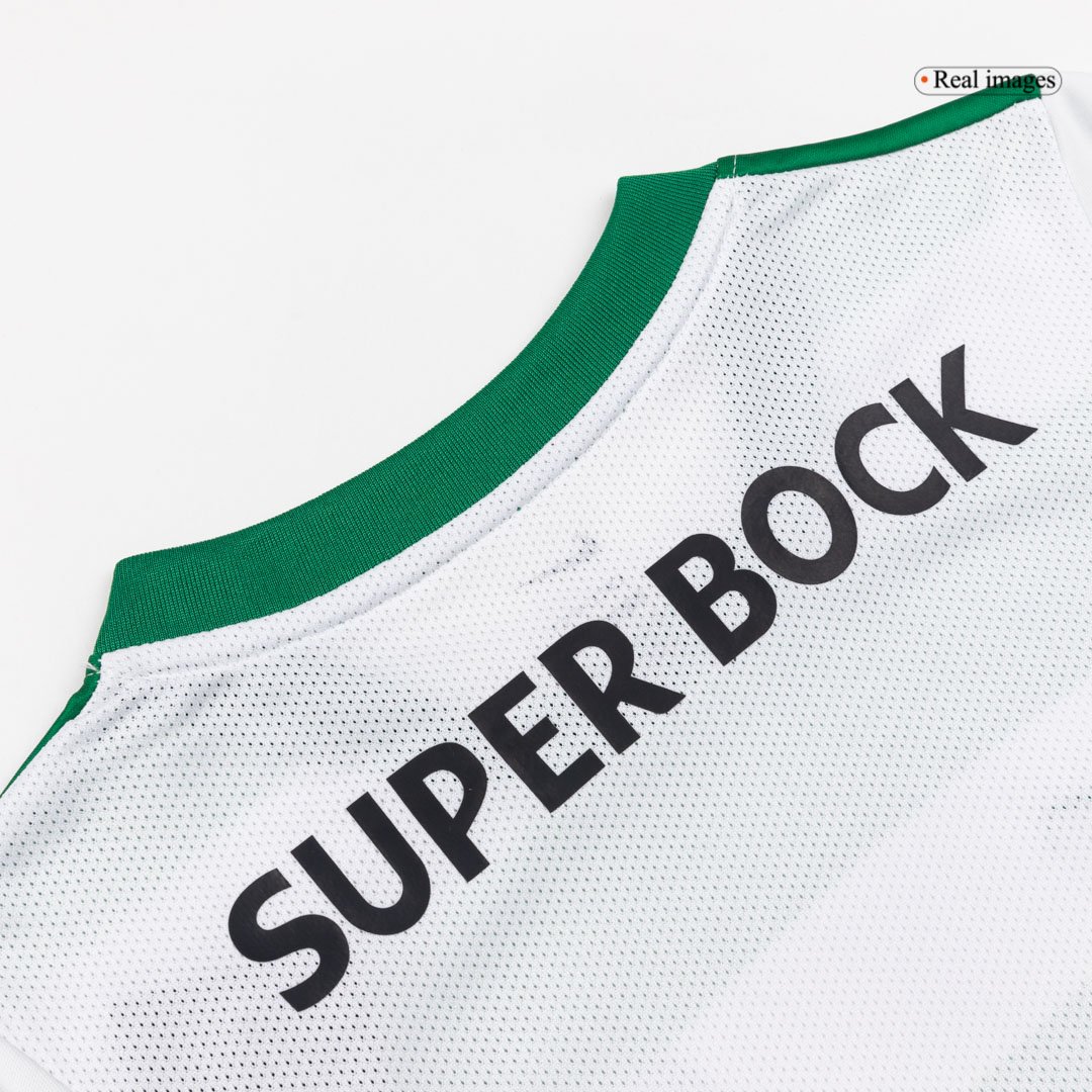 Kid's Sporting Lisbon Home Kit 25/26 - Image 9
