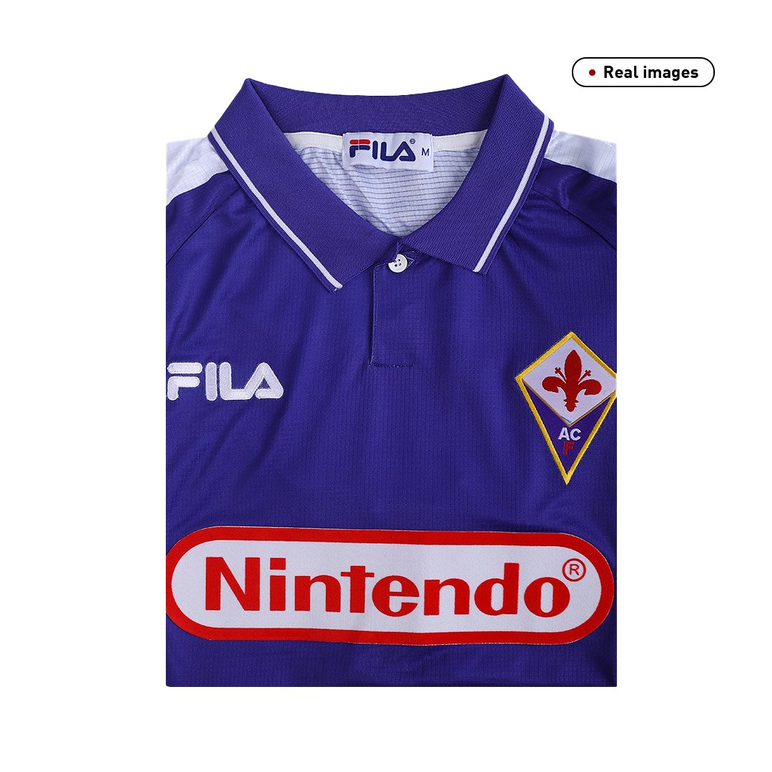 Retro Men's Fiorentina Home Jersey 98/99 - Image 5