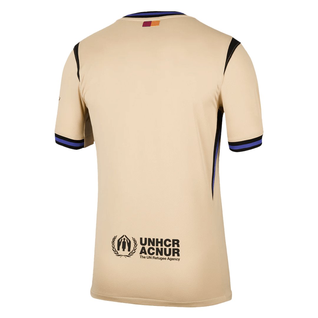 Men's Replica Nike Barcelona Away Jersey 25/26 - Image 2