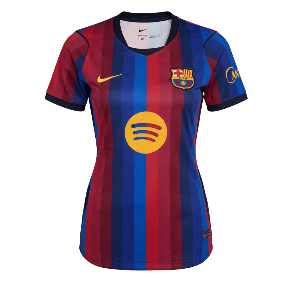 Women's Replica Nike Barcelona Home Jersey 26/27