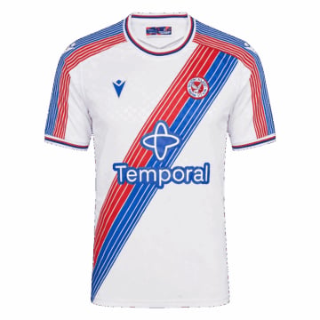 Men's Replica Macron Crystal Palace Home Jersey 26/27