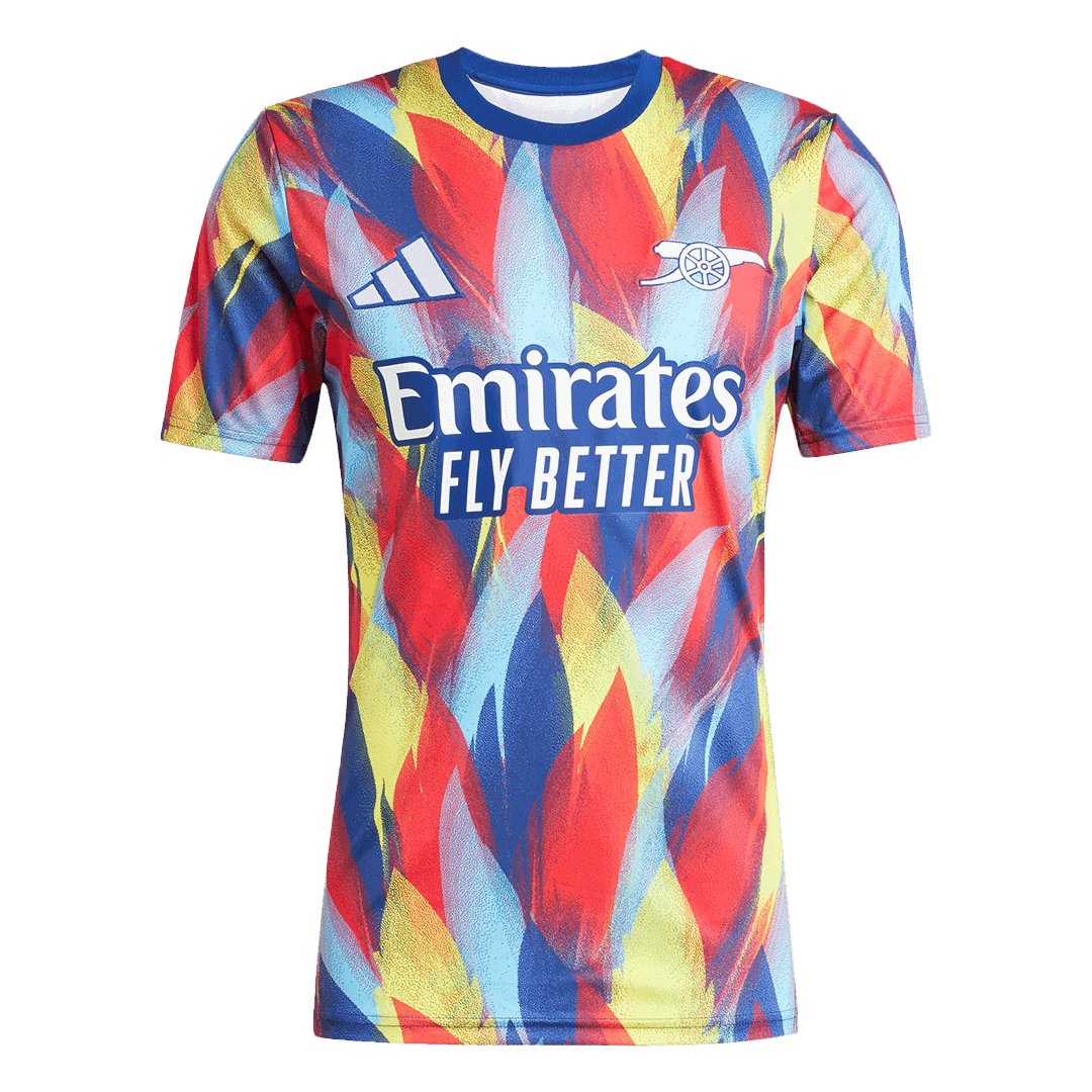 Men's Replica adidas Arsenal Pre-Match Training Jersey 25/26 - Image 4