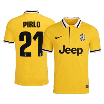 Men's Nike Juventus Away Jersey 13/14 PIRLO #21