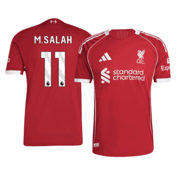 Men's Authentic adidas Liverpool Home Jersey 25/26 M.SALAH #11