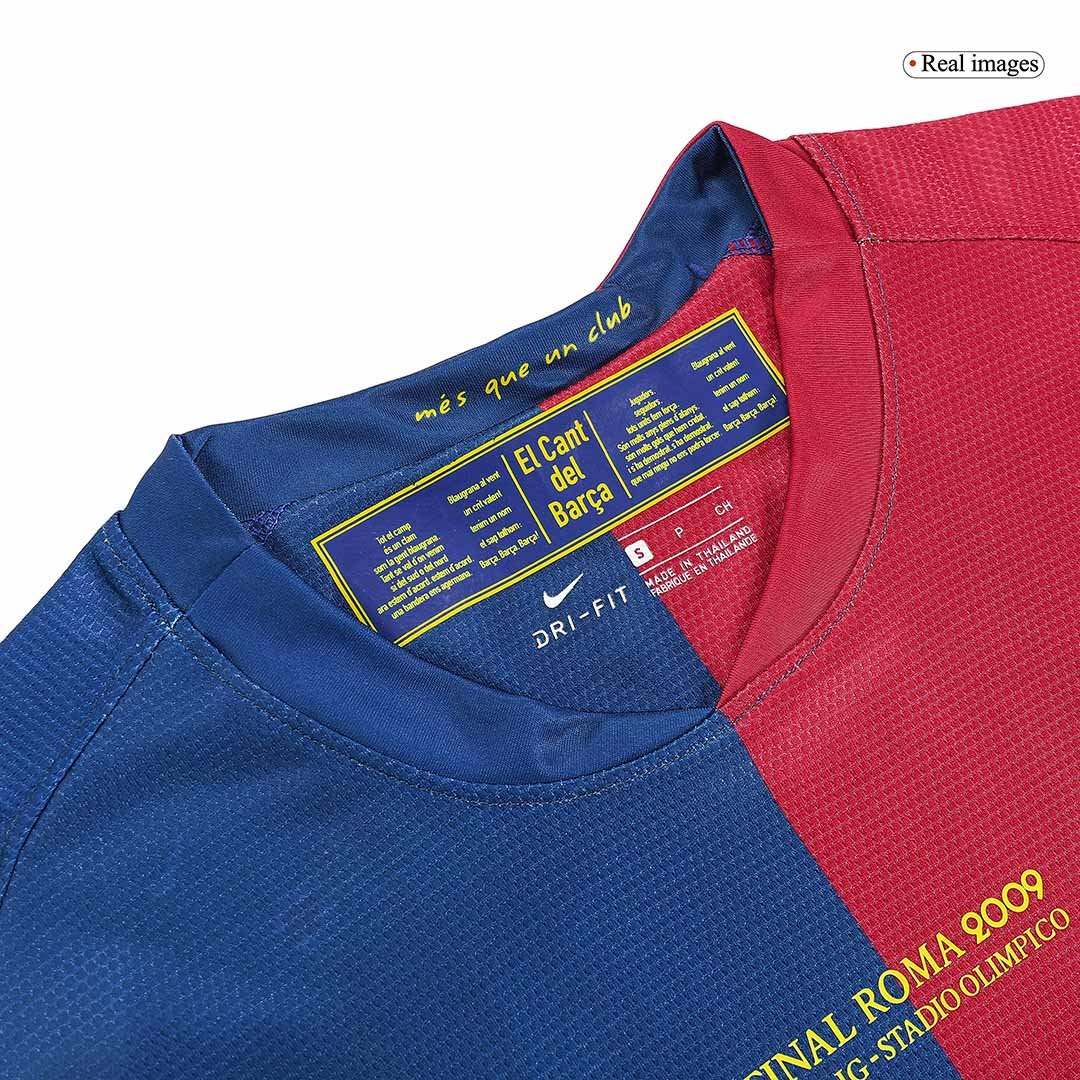 Retro Men's Barcelona Home Jersey 08/09 - Image 3