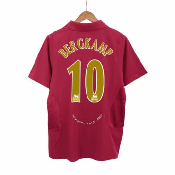 Men's Arsenal BERGKAMP #10 Home Jersey 05/06