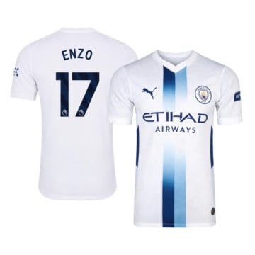Men's Authentic Puma Manchester City Third Jersey 26/27 ENZO #17