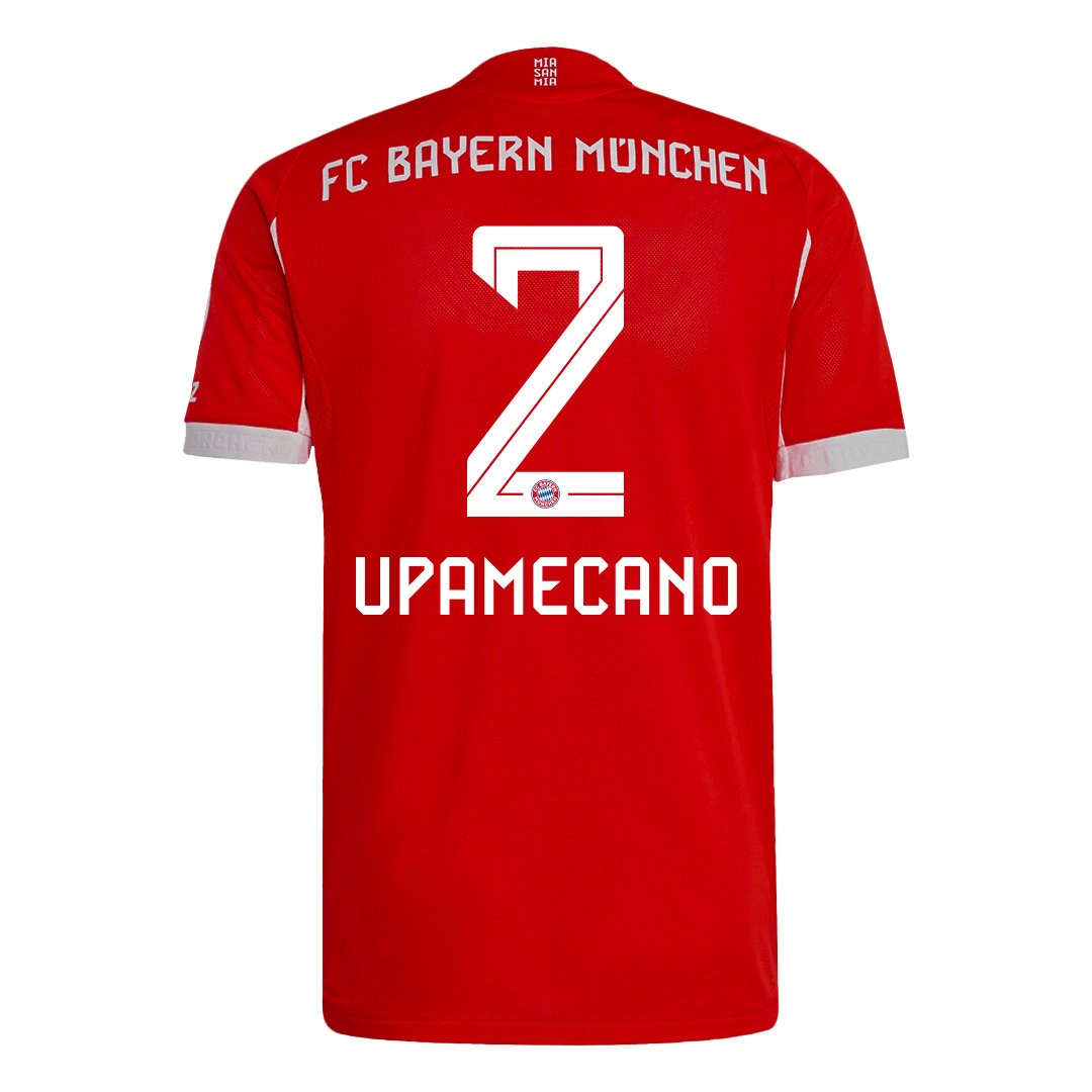 Men's Authentic adidas Bayern Munich Home Jersey 25/26 UPAMECANO #2 - Image 3