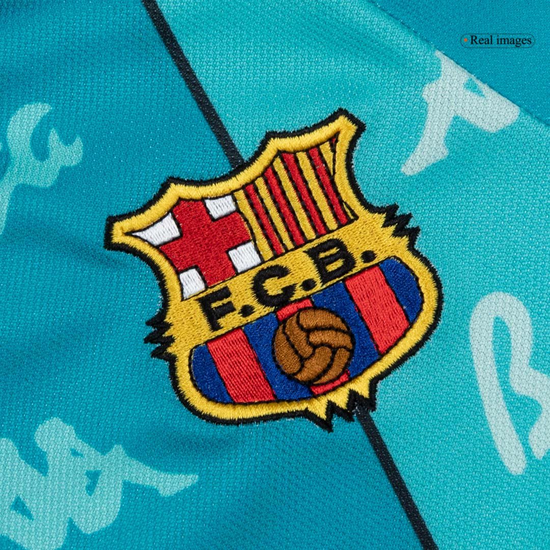 Men's Replica Nike Barcelona Away Jersey 96/97 - Image 5