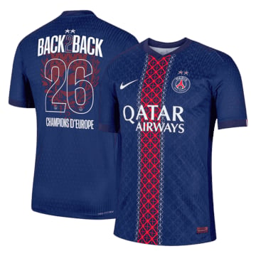 Men's Authentic Nike Paris Saint-Germain Champion Jersey 25/26
