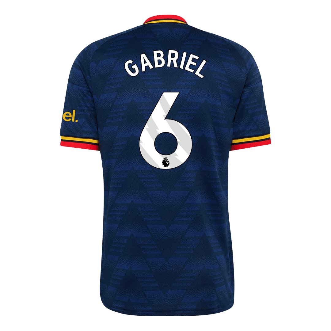 Men's Replica adidas Arsenal Away Jersey 26/27 GABRIEL #6 - Image 2