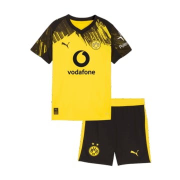 Kids Replica Puma Borussia Dortmund Home Kit 25/26