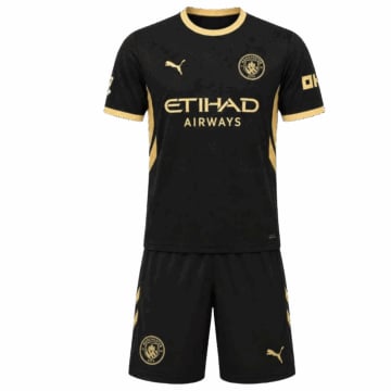 Kids Replica Puma Manchester City Away Kit 26/27