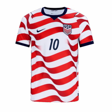 Men's Replica Nike USMNT Home Jersey 2026 PULISIC #10