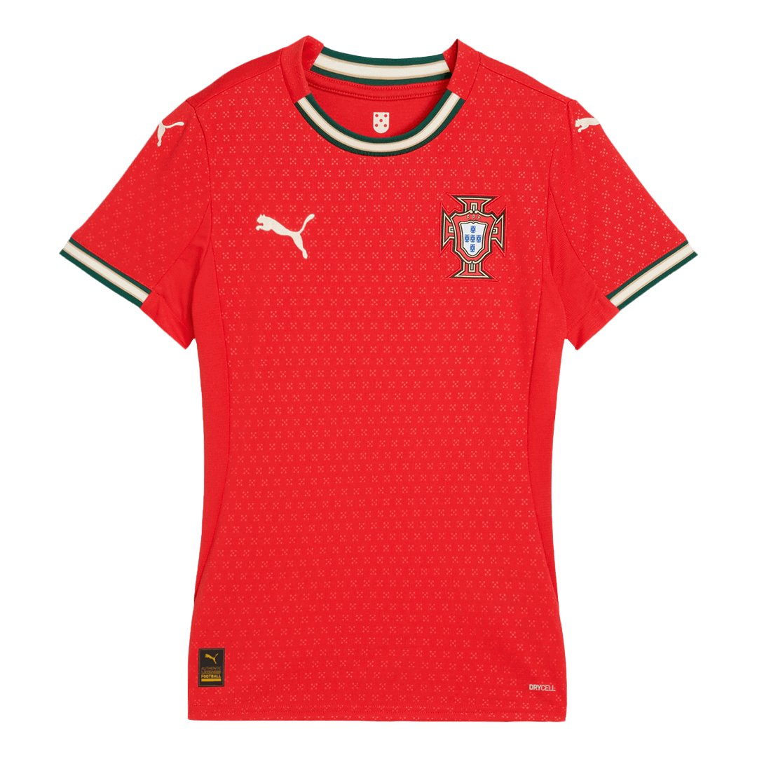 Women's Portugal RONALDO #7 Home Jersey 2025 - Image 4