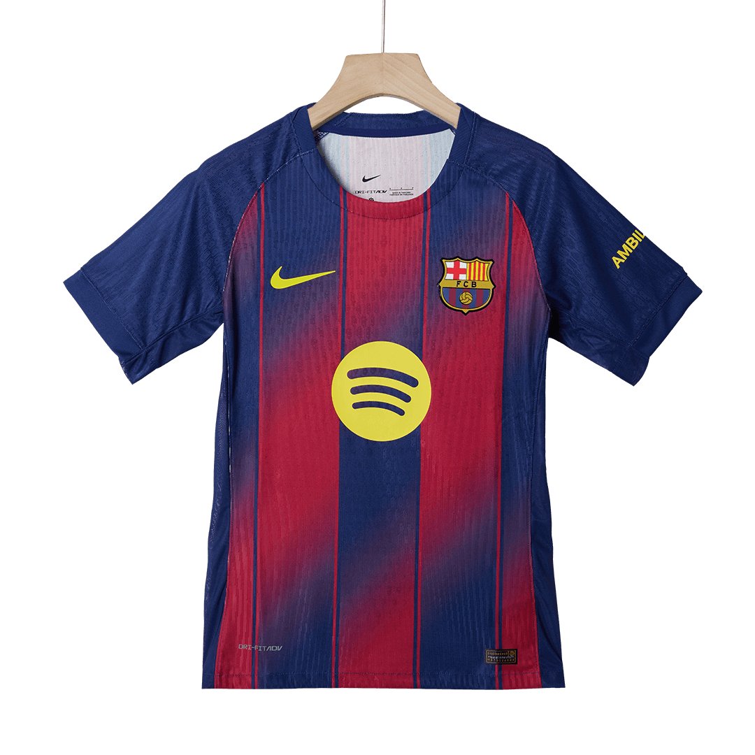 Men's Barcelona LEWANDOWSKI #9 Home Player Version Jersey 25/26 - Image 5