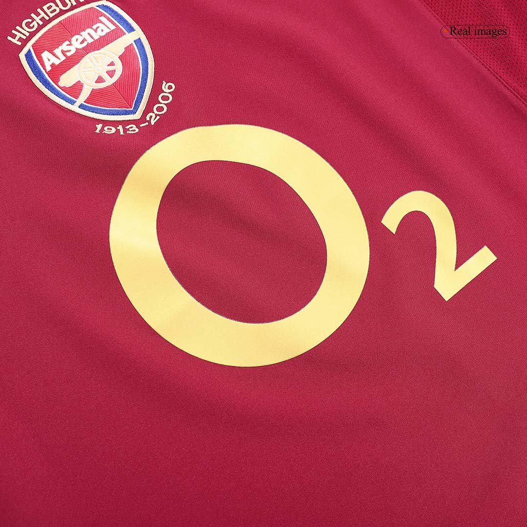 Men's Replica Nike Arsenal Home Jersey 05/06 - Image 7