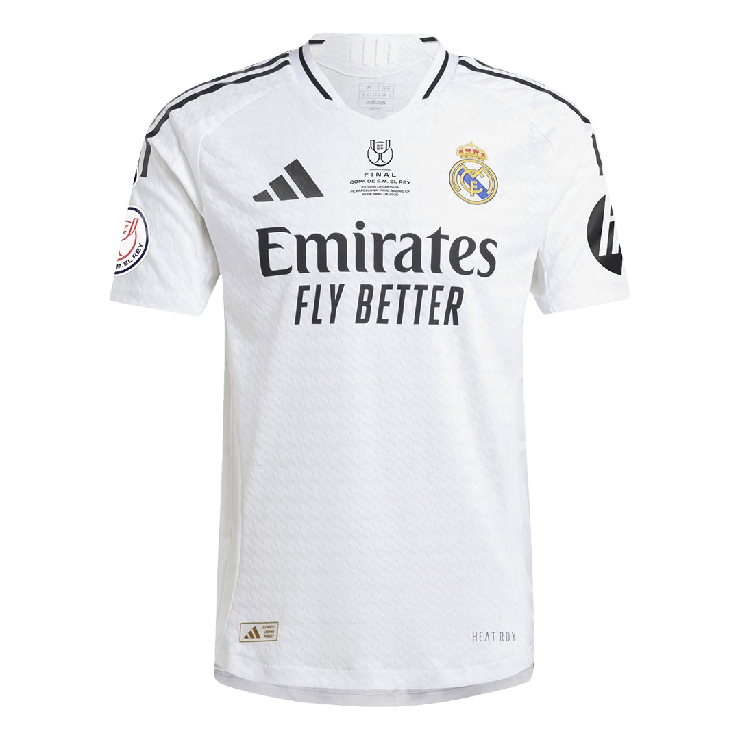Men's Authentic adidas Real Madrid Home Jersey 24/25