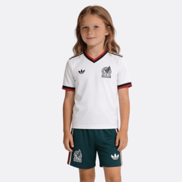 Kids Replica adidas Mexico Away Kit 2026