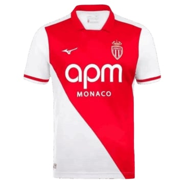 Men's Replica Kappa AS Monaco Home Jersey 26/27