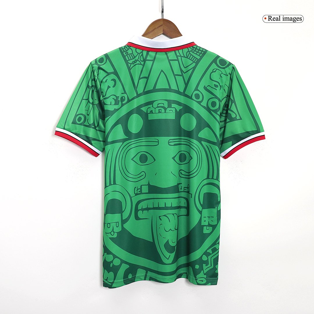Retro Men's Mexico Home Jersey 1998 - Image 2