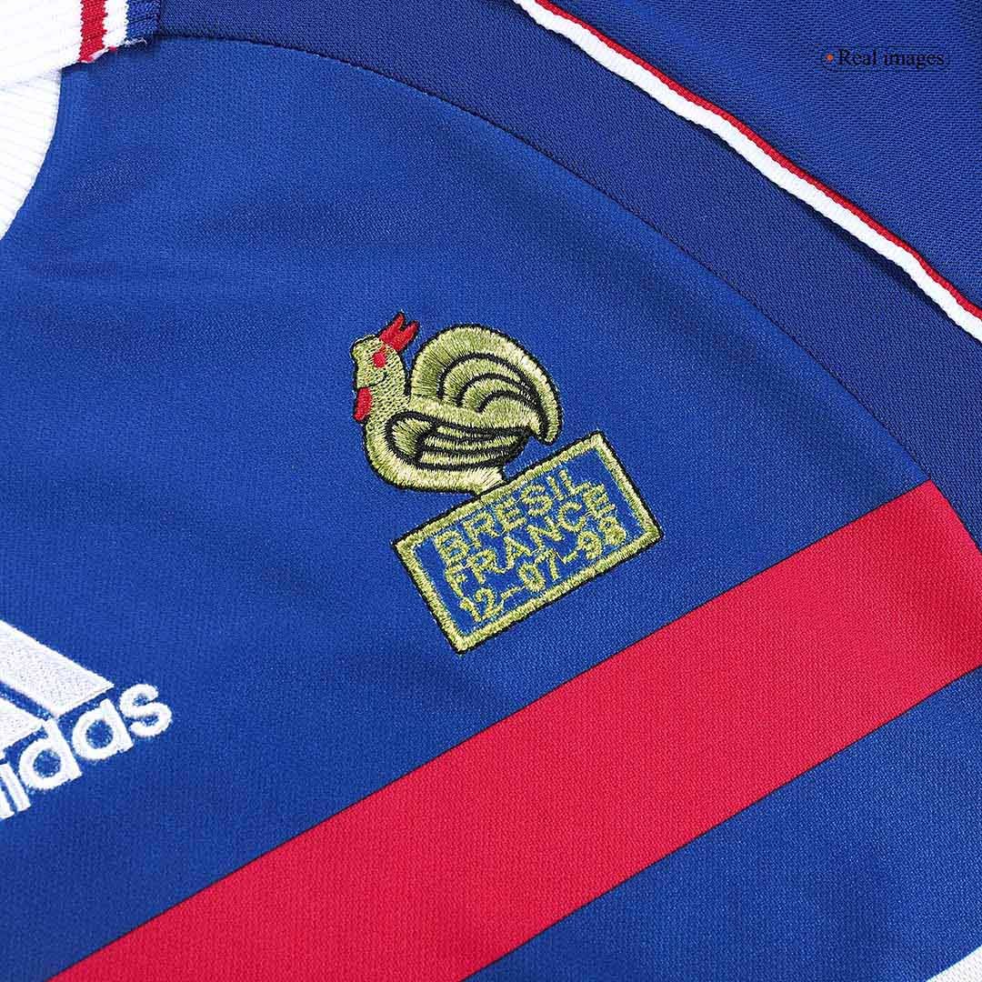 Men's Replica adidas France Home Jersey 1998 - Image 6