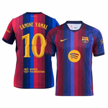 Men's Replica Nike Barcelona Home Jersey 26/27 LAMINE YAMAL #10