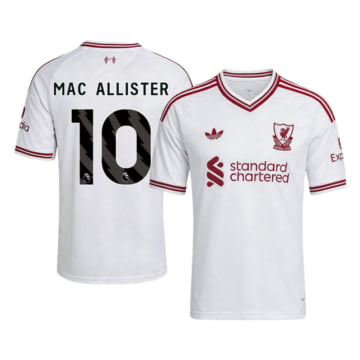 Men's Replica Nike Liverpool Away Jersey 26/27 MAC ALLISTER #10