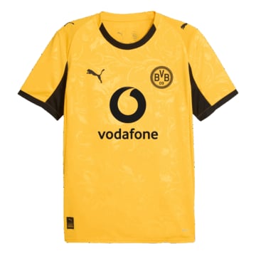 Men's Replica Puma Borussia Dortmund Home Jersey 25/26