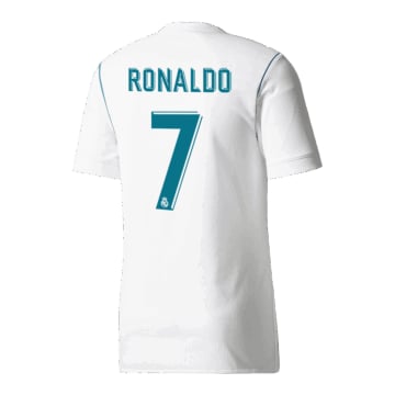 Men's Replica adidas Real Madrid Home Jersey 17/18 RONALDO #7