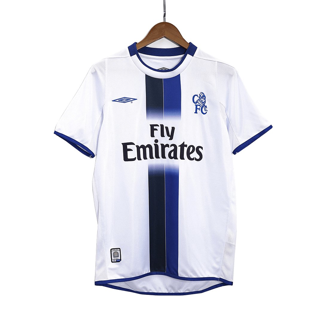 Men's Replica Umbro Chelsea FC Away Jersey 03/05 - Image 3