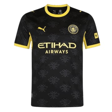 Men's Replica Puma Manchester City Away Jersey 26/27