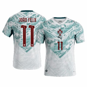 Men's Replica Nike Portugal Away Jersey 2026 JOÃO FÉLIX #11